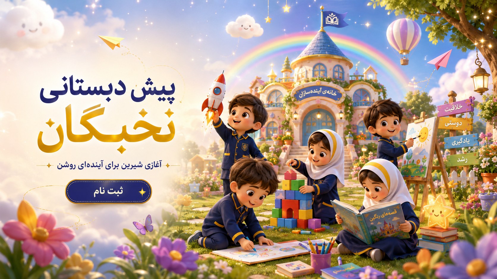 اسلایدر پیش‌دبستانی نخبگان